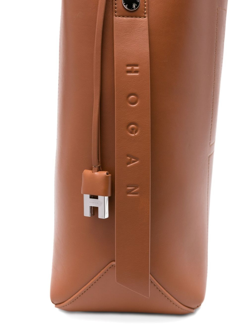 medium leather shoulder bag - 3