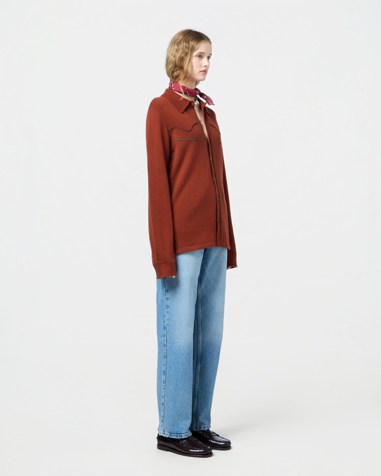 Western Button Up Shirt - 5