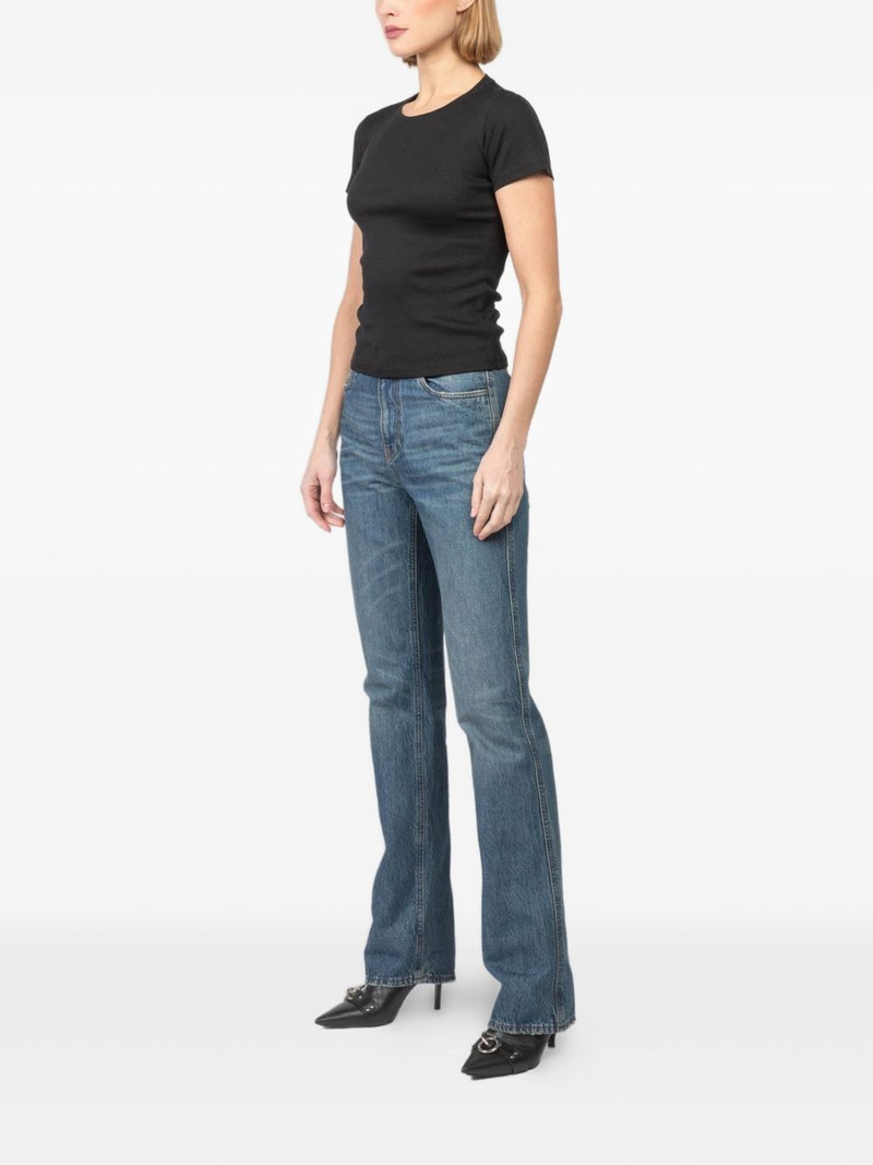 crew-neck ribbed T-shirt 3