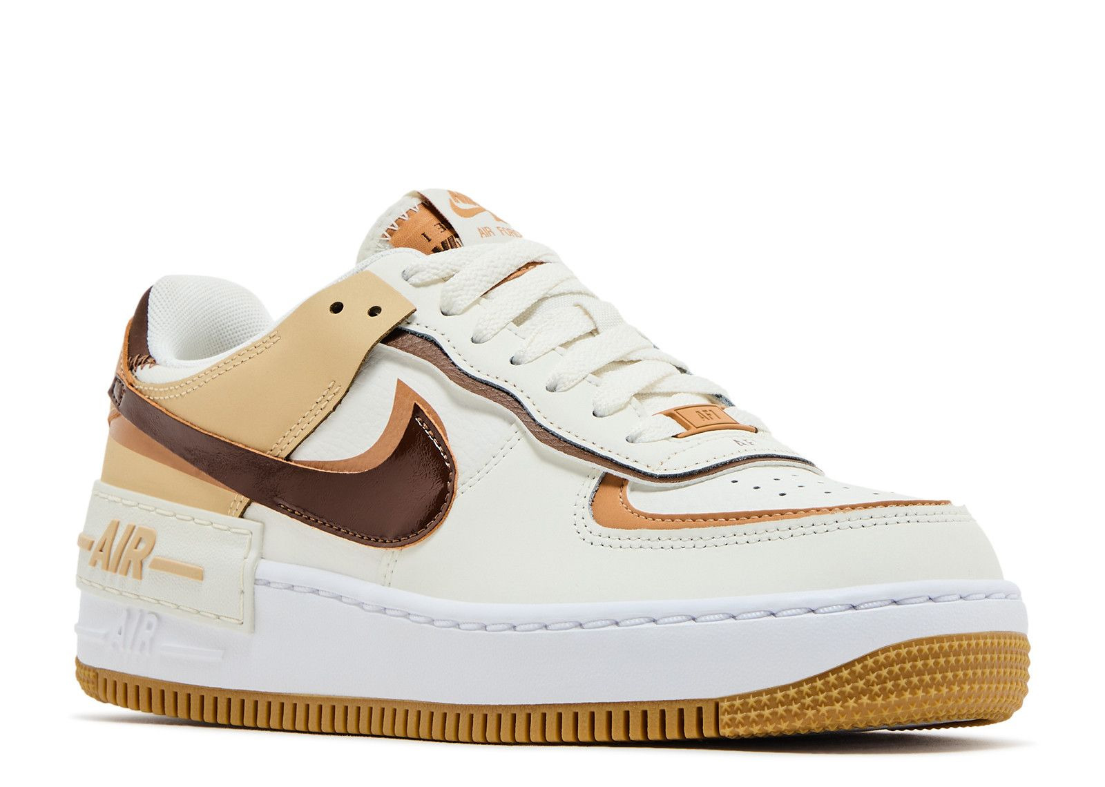 WMNS AIR FORCE 1 SHADOW 'SAIL FLAX SESAME' - 2