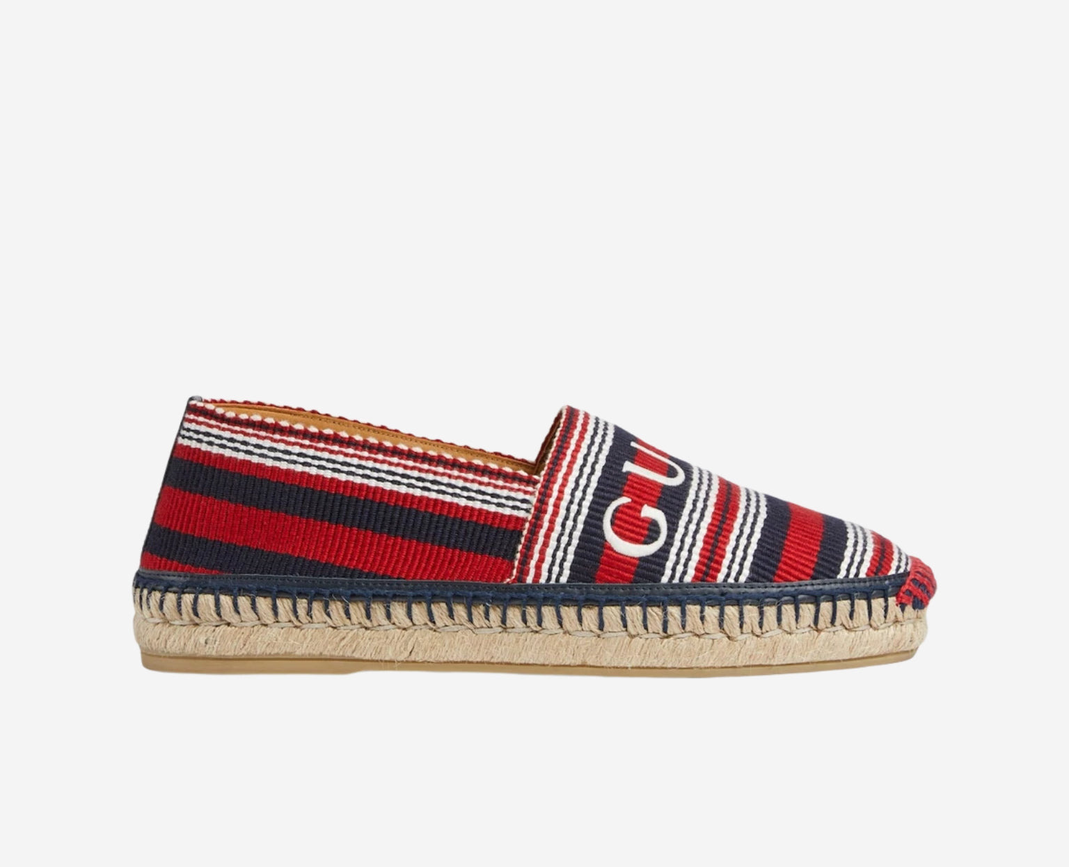 Gucci Logo Canvas Espadrilles - 1