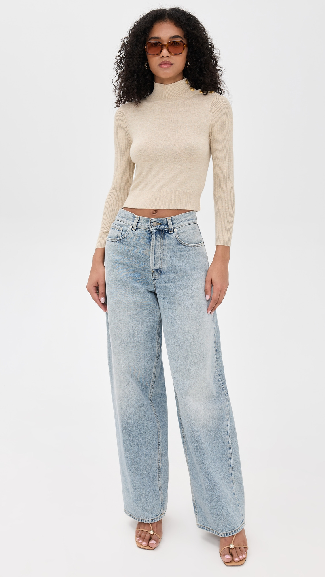 Kamdyn Crop Mock Neck - 4