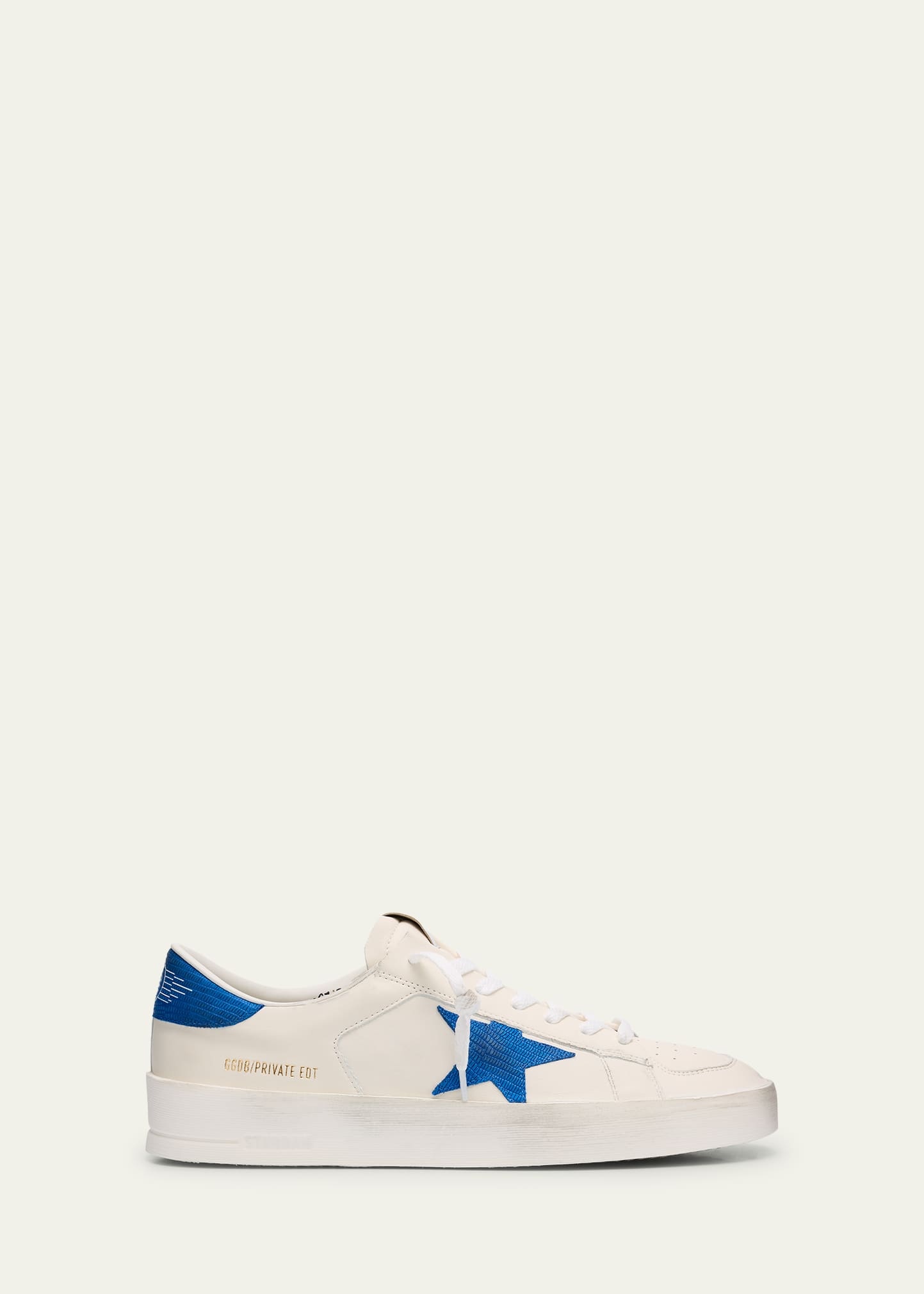 Men's Stardan Leather and Mesh Low-Top Sneakers - 1
