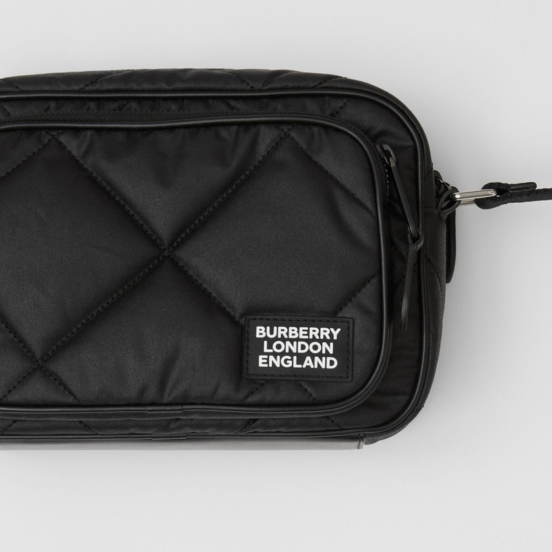 Burberry Diamond Quilted Cotton Crossbody Bag outlook