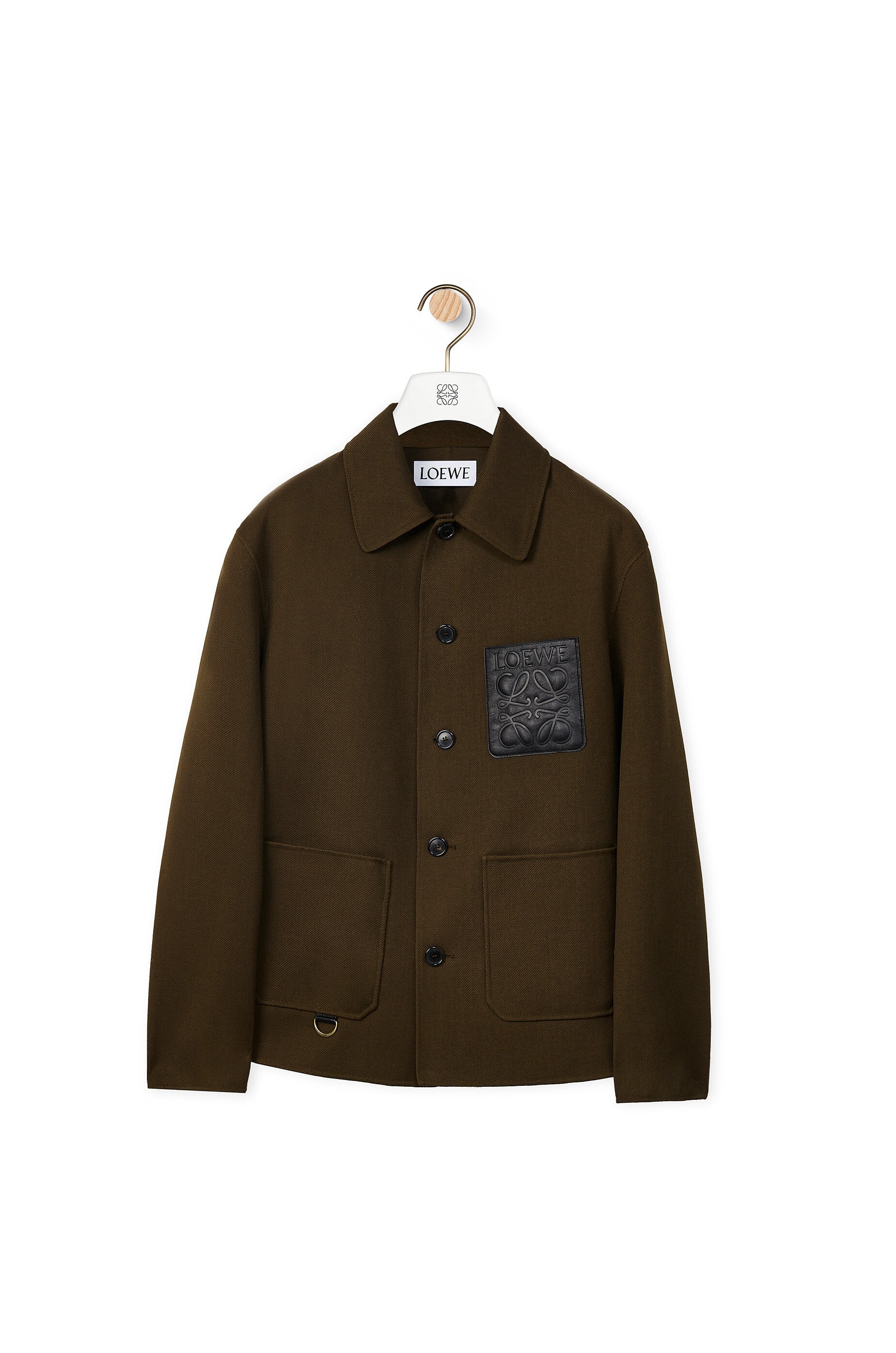 Workwear jacket in wool - 1