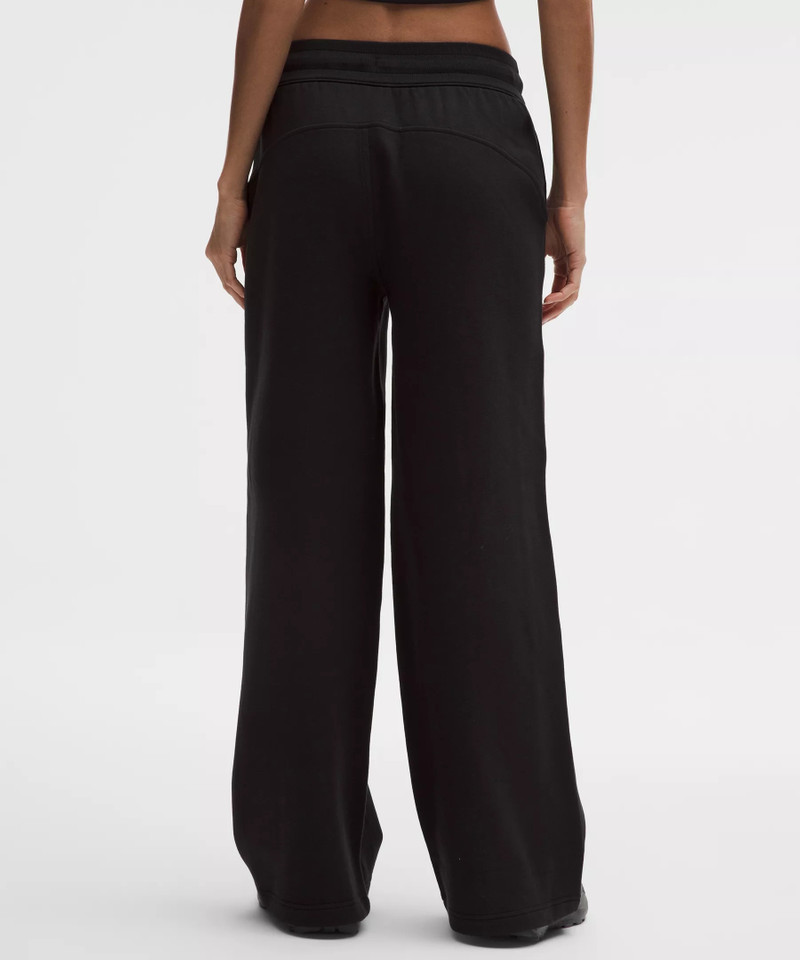 Scuba Mid-Rise Wide-Leg Pant *Short 3