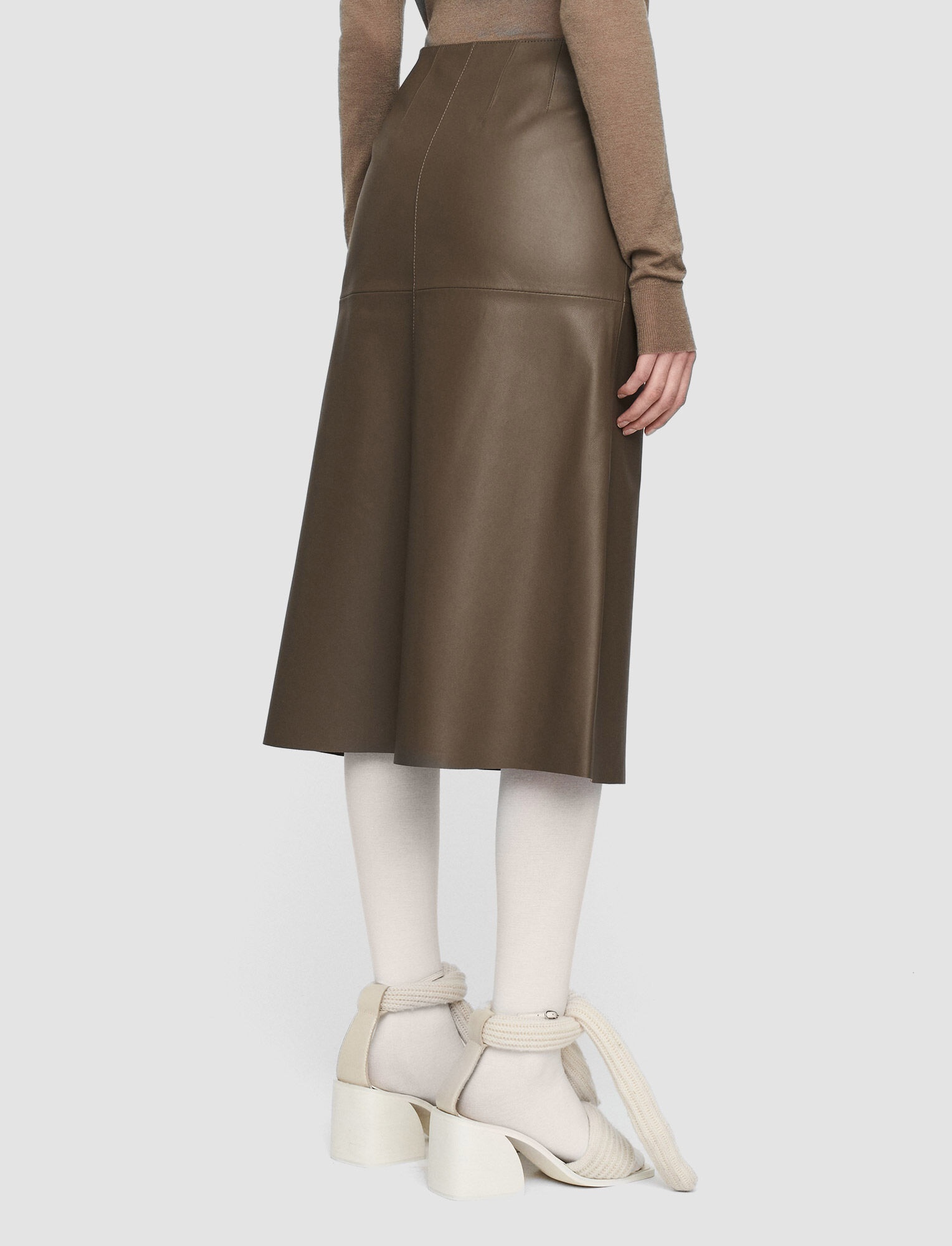 Nappa Leather Sidena Skirt - 3
