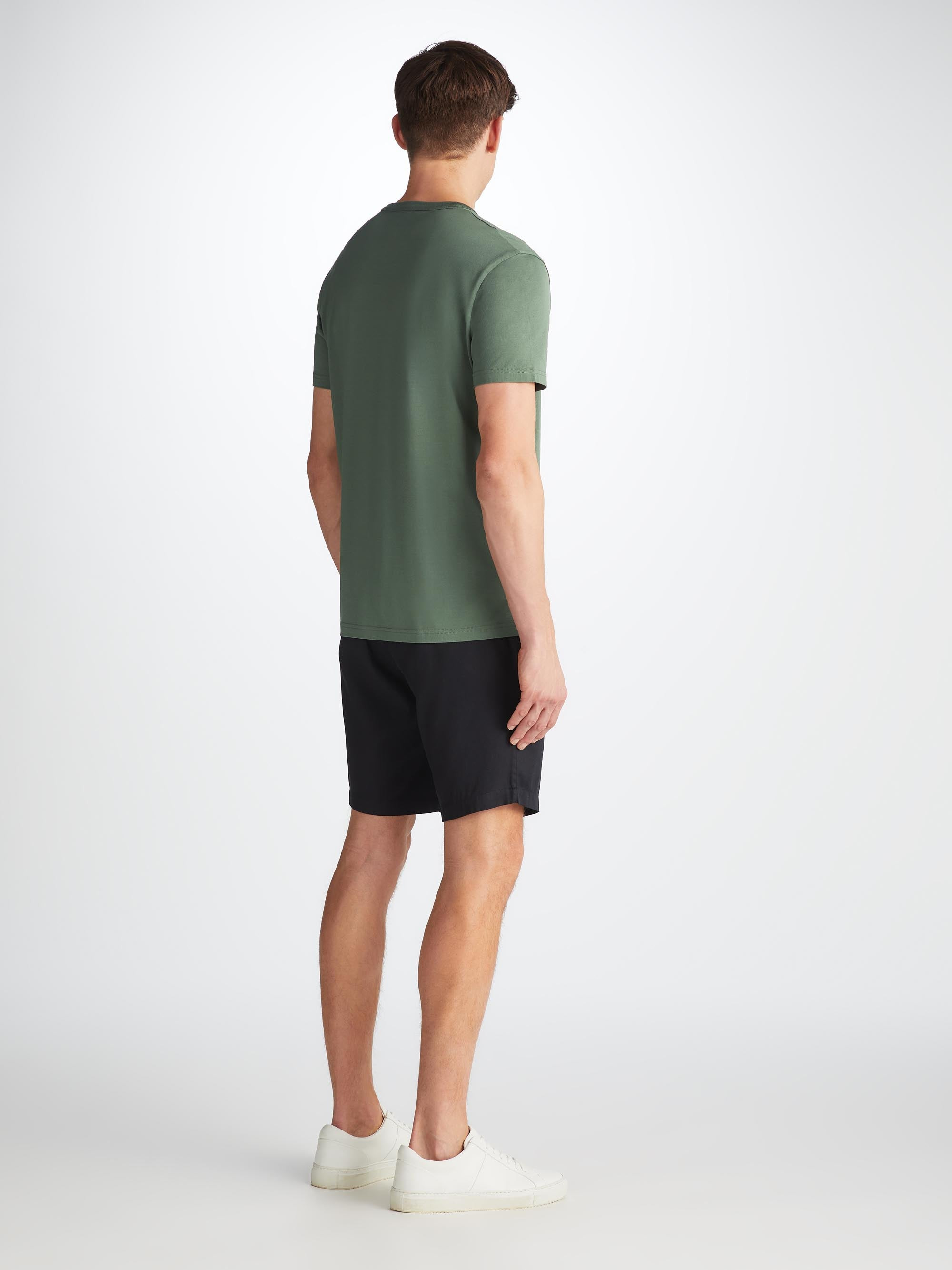 Men's T-Shirt Barny Pima Cotton Soft Green - 4