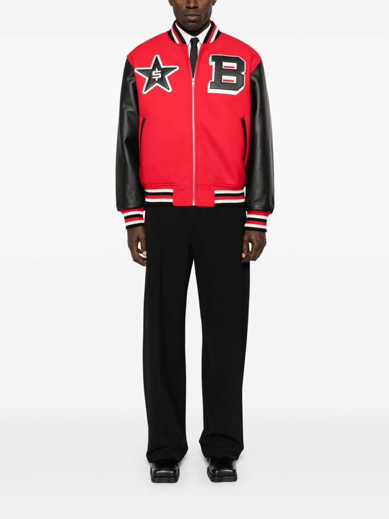 BILLIONAIRE BOYS CLUB star-appliqué bomber jacket outlook