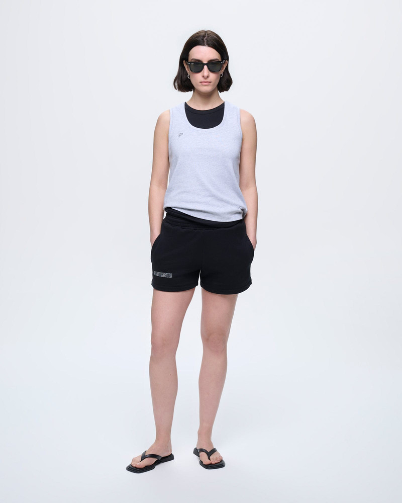 Womens Cotton Tank Top - Grey Marl 3