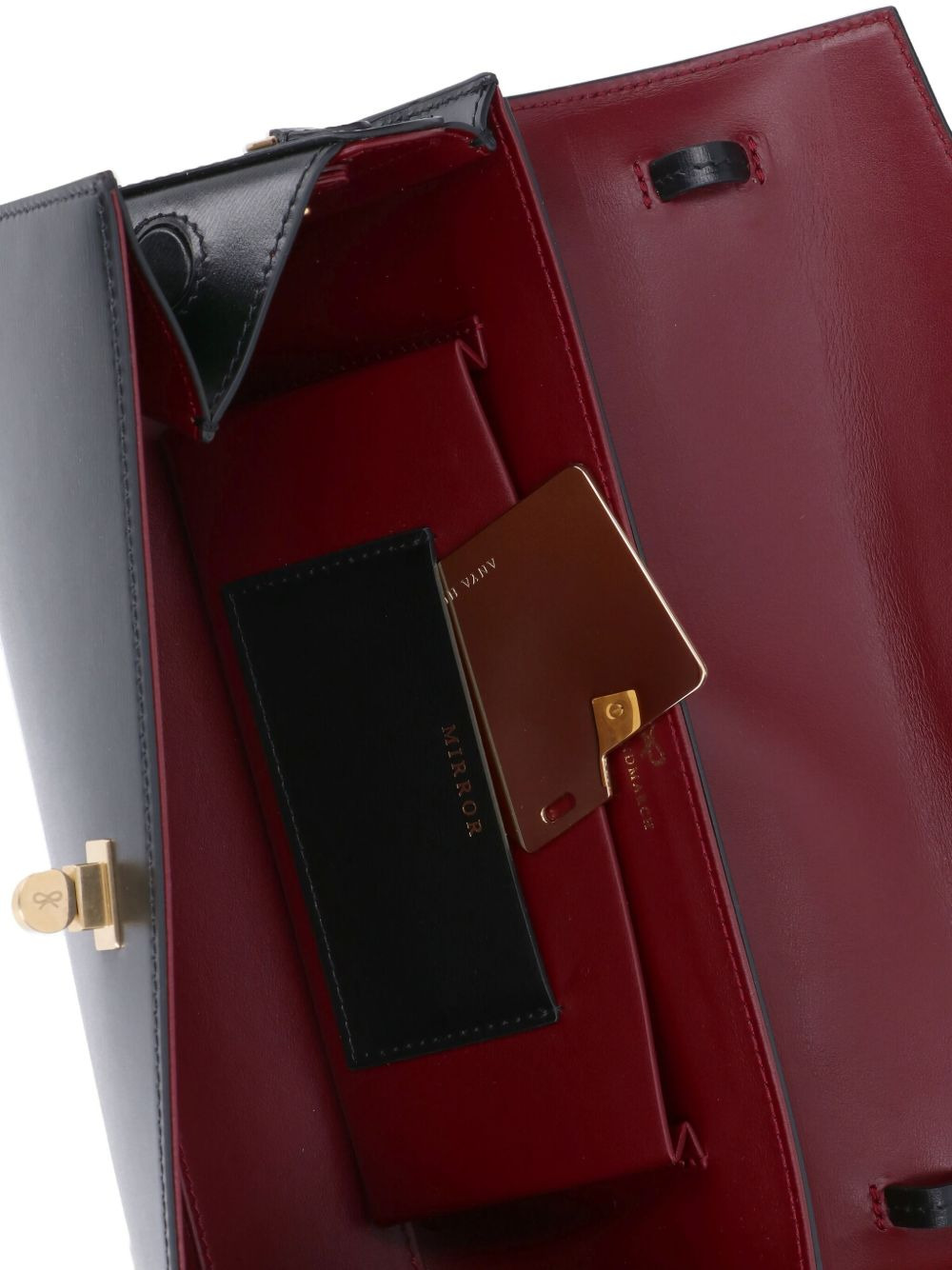 Mortimer top-handle clasp clutch - 5