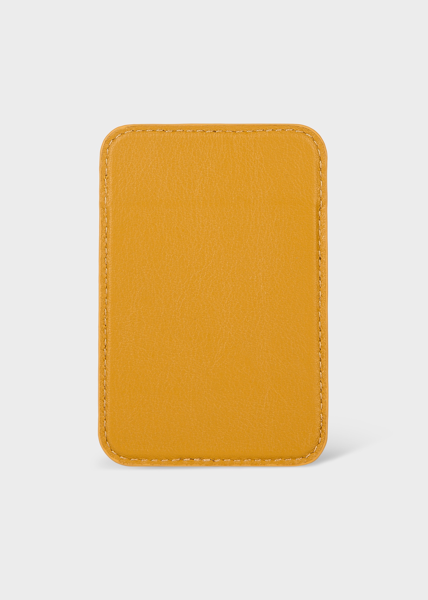 Paul Smith + Native Union Yellow Leather Magsafe Magnetic iPhone Wallet - 3