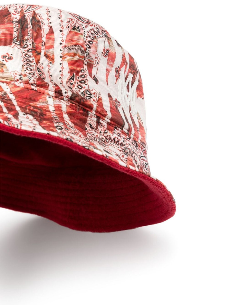 AMIRI logo-embroidered reversible bucket hat outlook