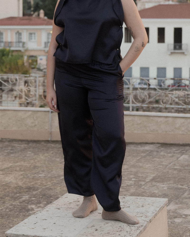 Cravat Pants - Ecovero Satin 5