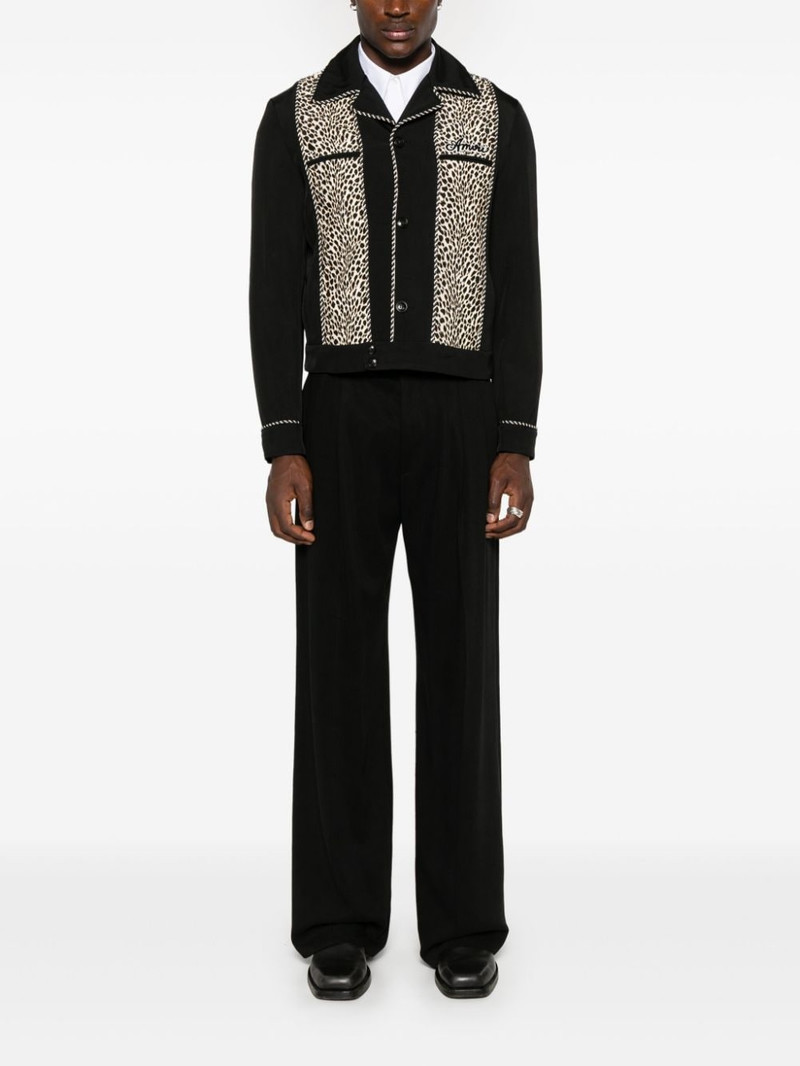 AMIRI leopard cadet jacket outlook
