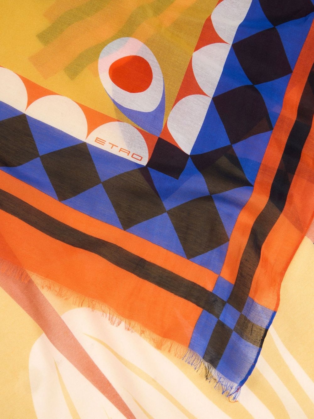 x Agostino Iacurdi maxi printed scarf - 2