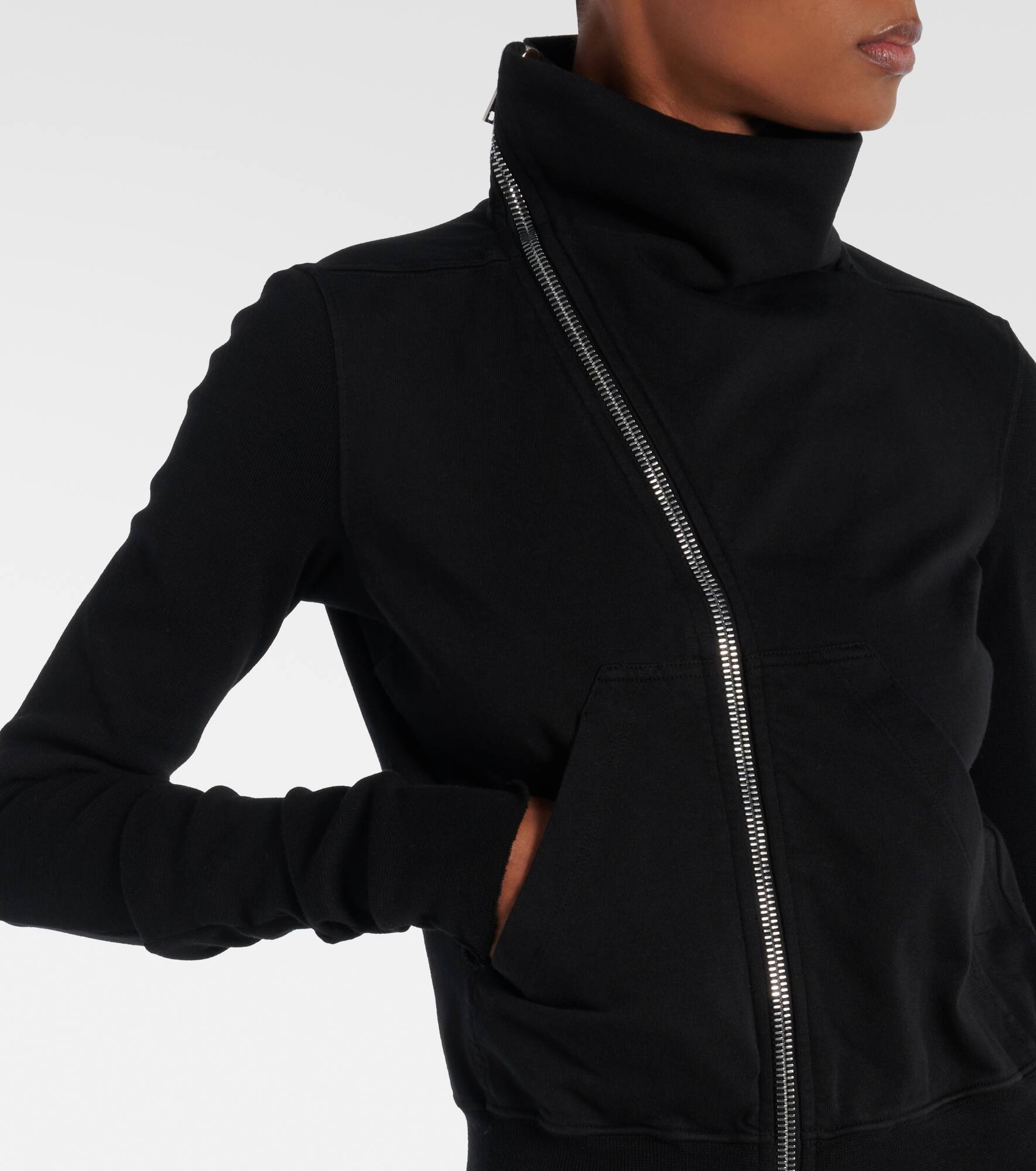 Mountain cotton jersey hoodie - 5