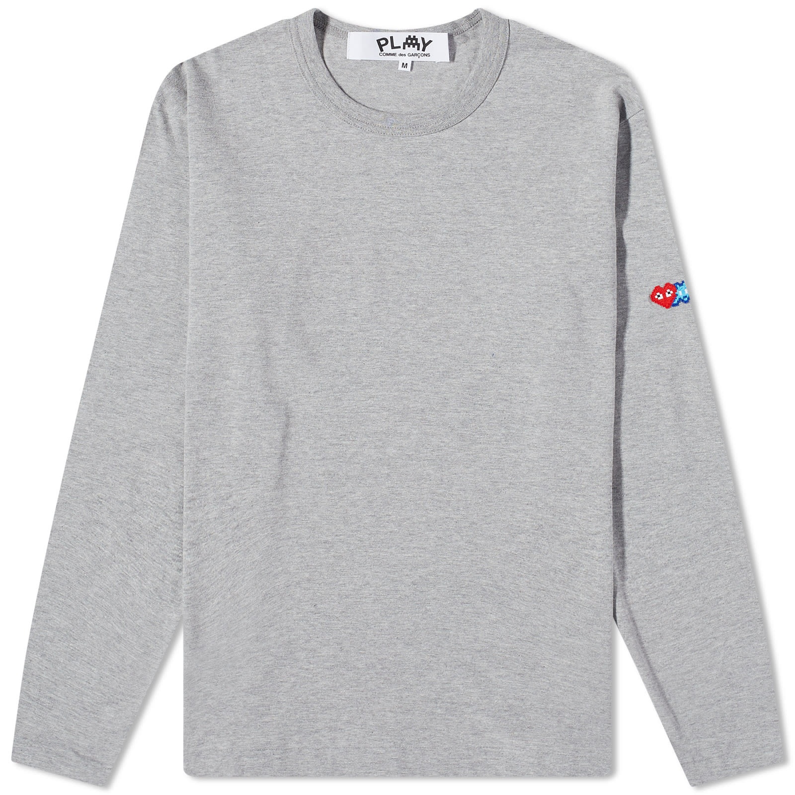 Comme des Garçons Play Long Sleeve Invader T-Shirt - 1