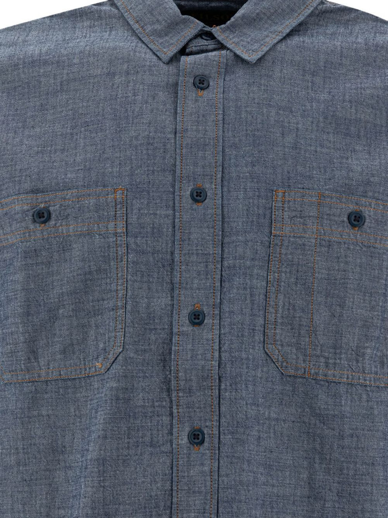 double-pocket cotton shirt 3