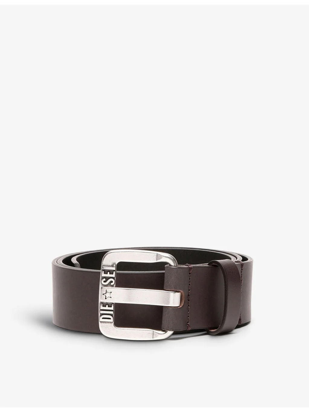 B-Star logo-embossed leather belt - 1