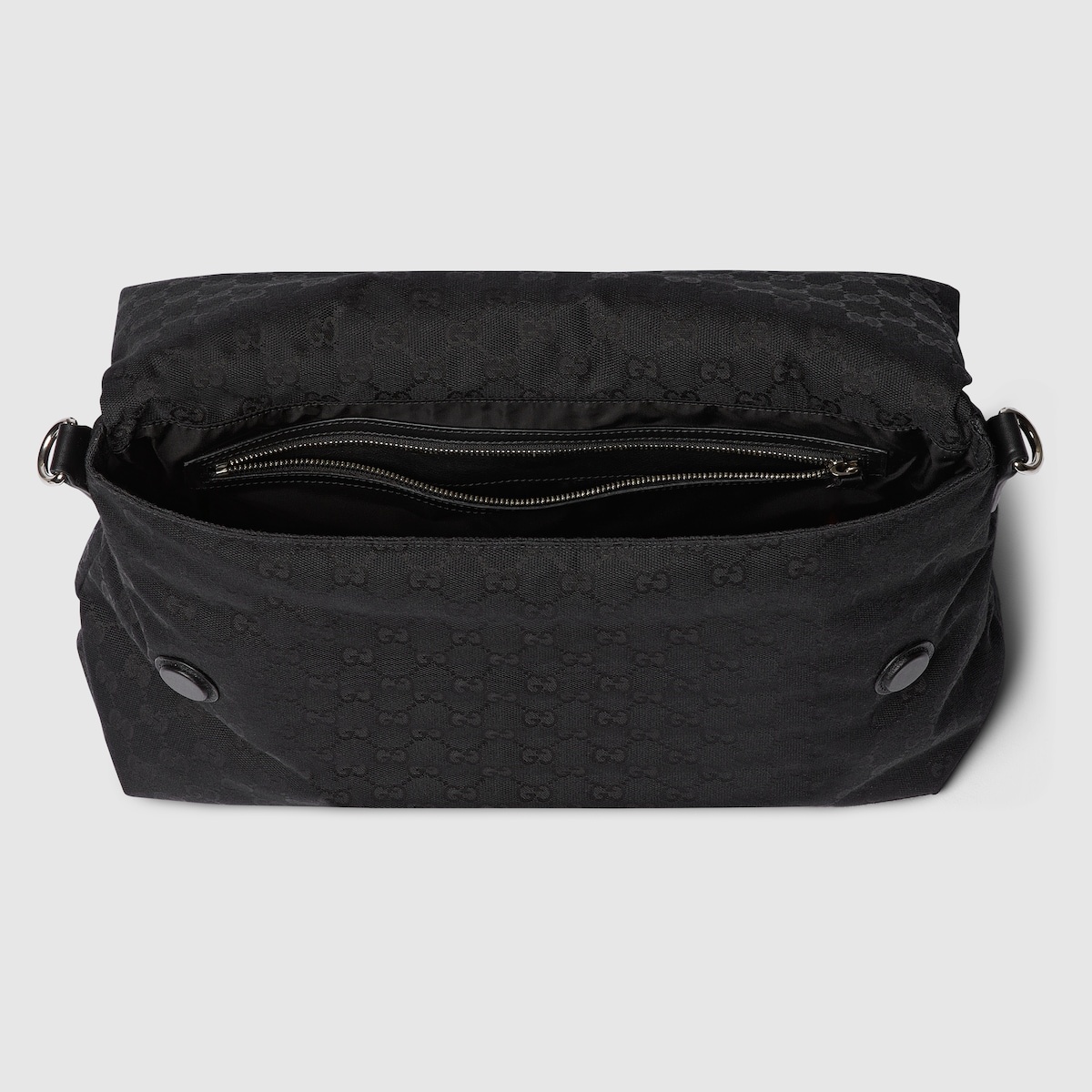 GUCCI Medium GG crossbody bag with Web | REVERSIBLE