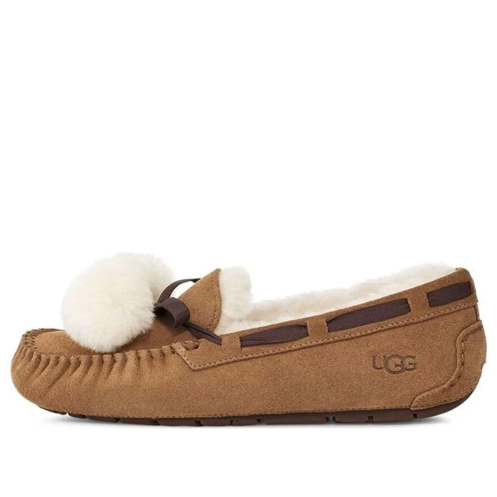 (WMNS) UGG Dakota Moccasins Slippers 'Chestnut' 1138651-CHE - 1