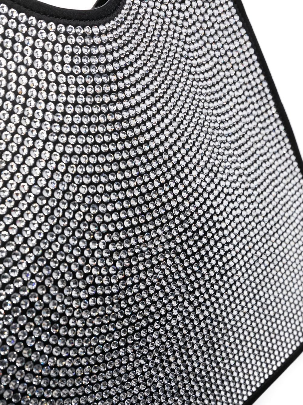 rhinestone-embellished shoulder bag - 4