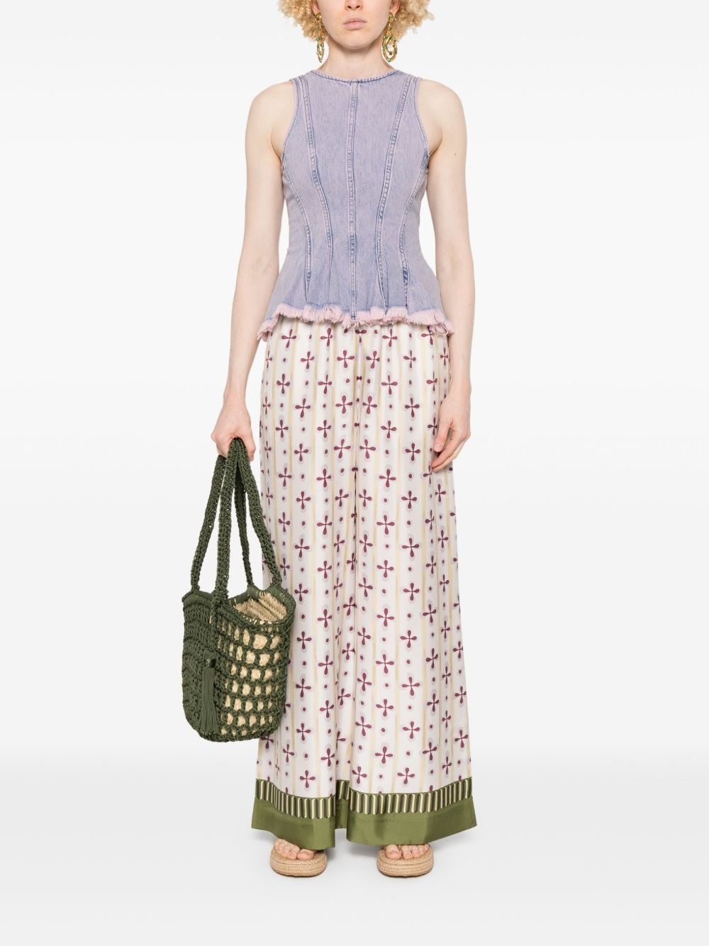 Eclipse Placeé palazzo pants - 2