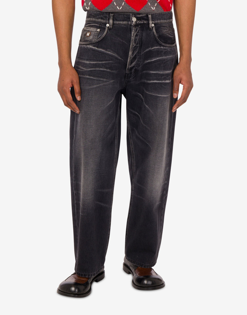 Moschino COTTON DENIM PANTS outlook