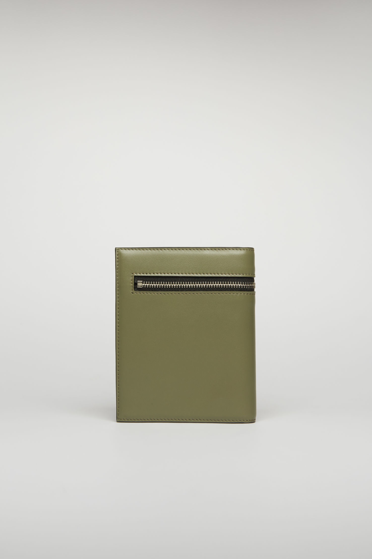 Trifold wallet dark green/black - 4