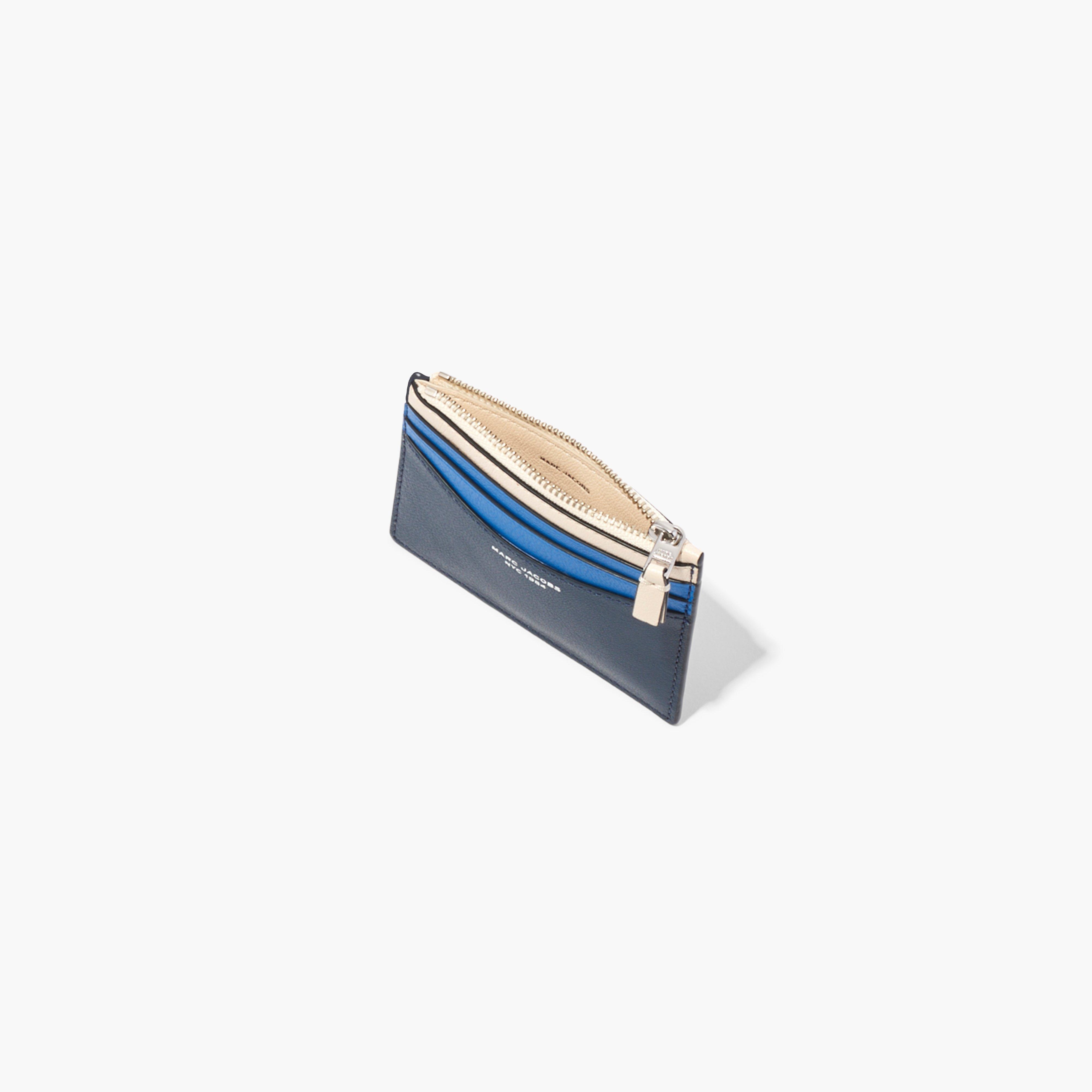 THE SLIM 84 COLORBLOCK ZIP CARD CASE - 4