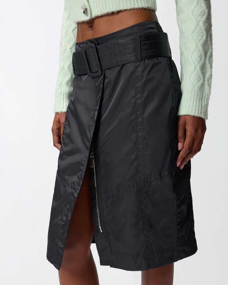 BELTED PENCIL SKIRT 5