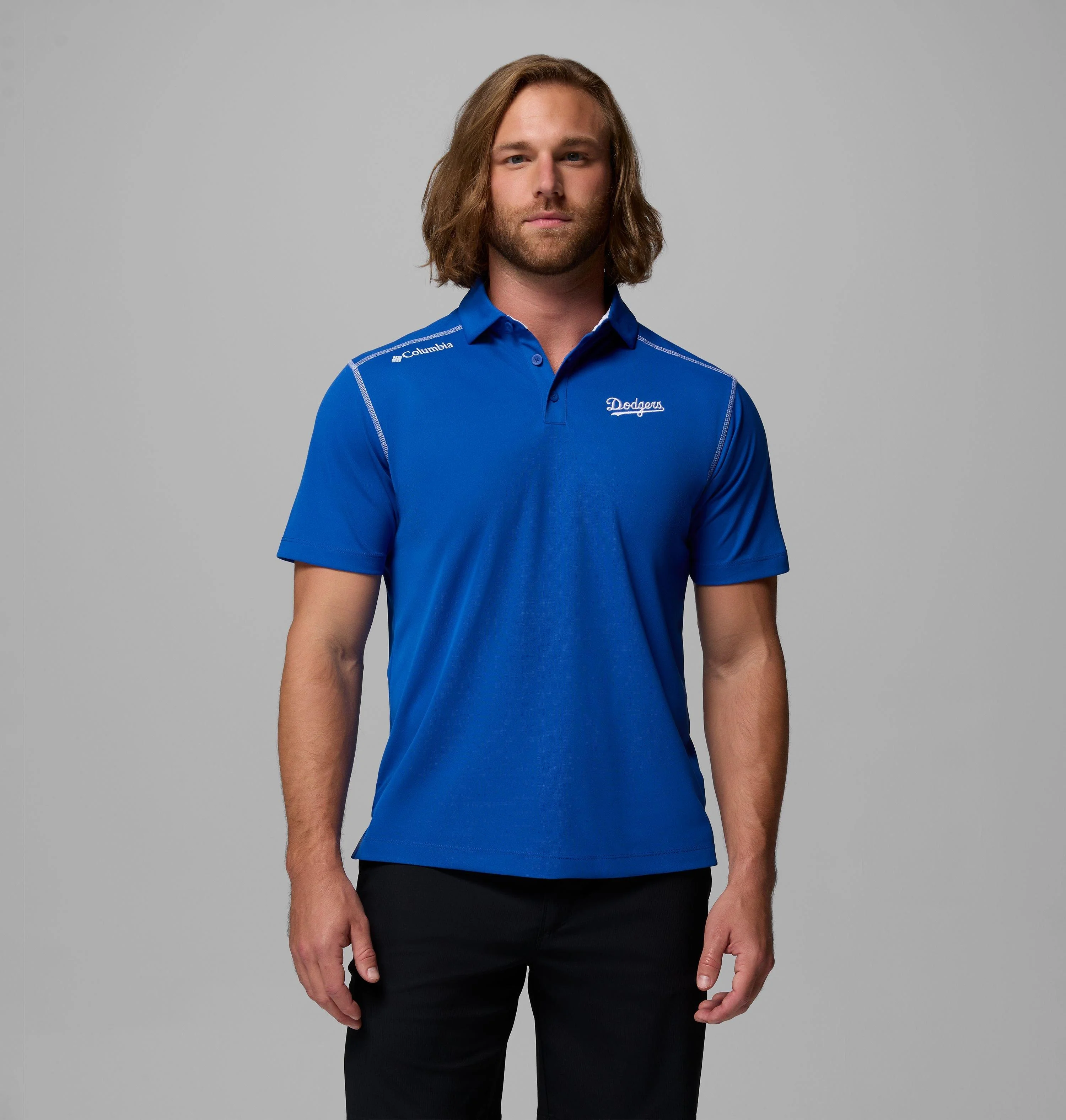 Men's Shotgun Polo - LA Dodgers - 1