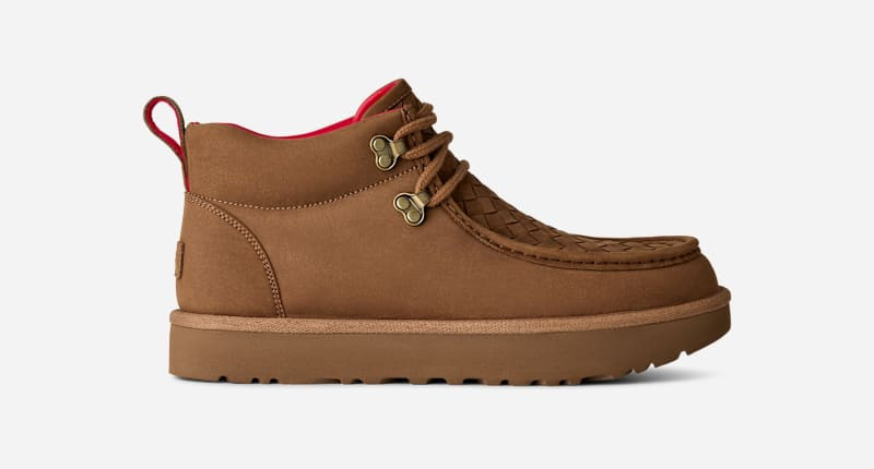® Men's ® Ambush Woven Boot Nubuck Boots in Chestnut 1