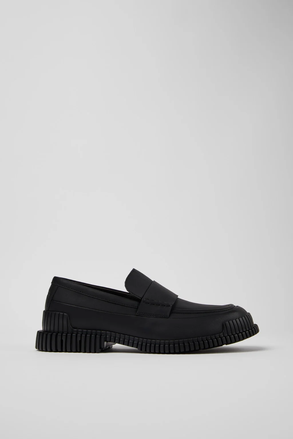 Pix Black Leather Mocasin Shoes for Men. - 1