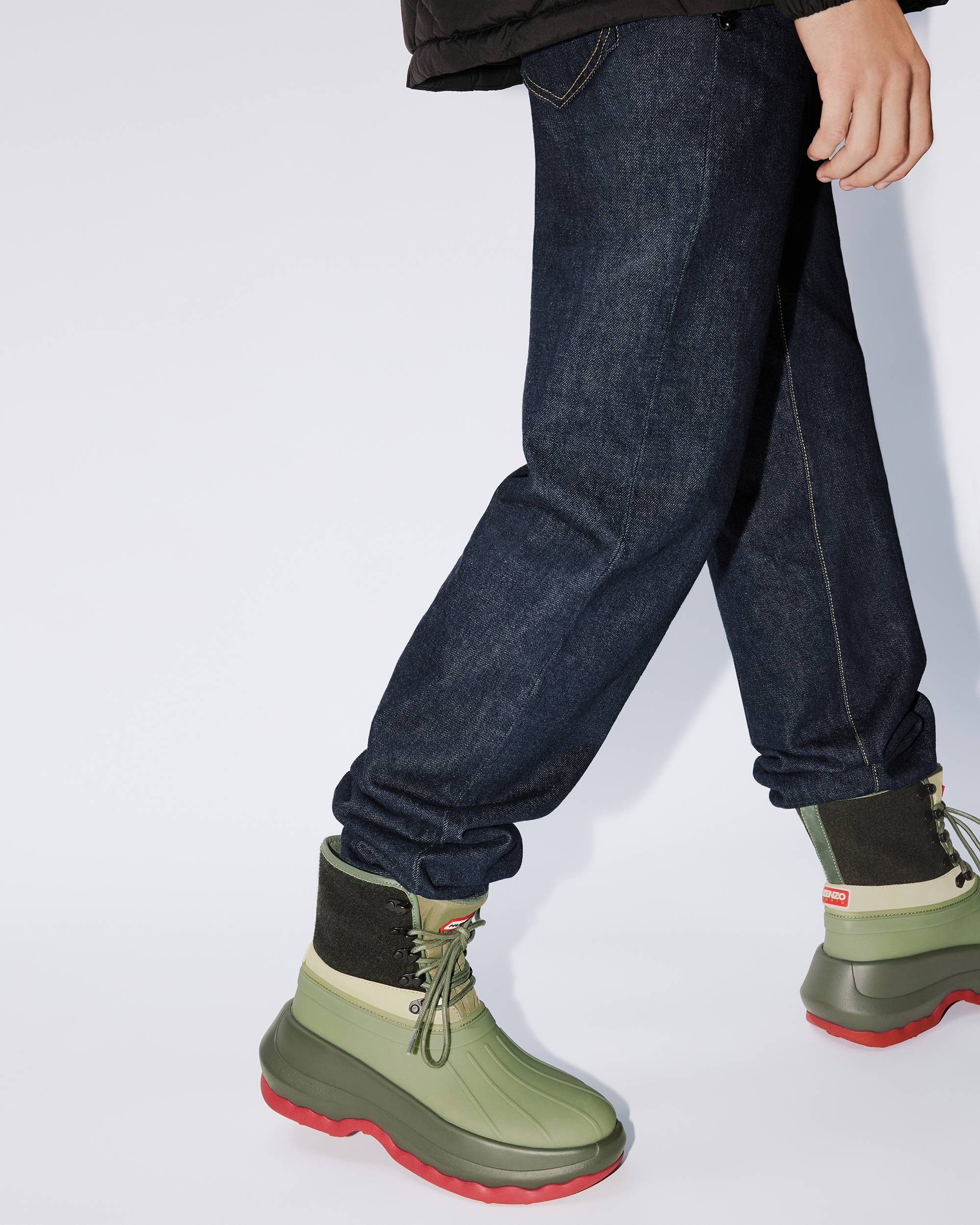 KENZO x HUNTER utilitarian ankle boots - 9