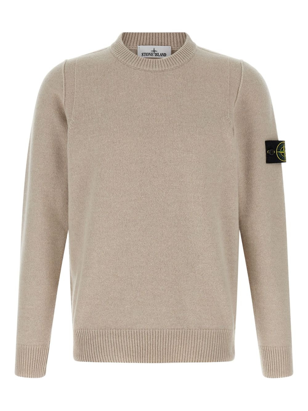 logo-badge crew-neck sweater - 1