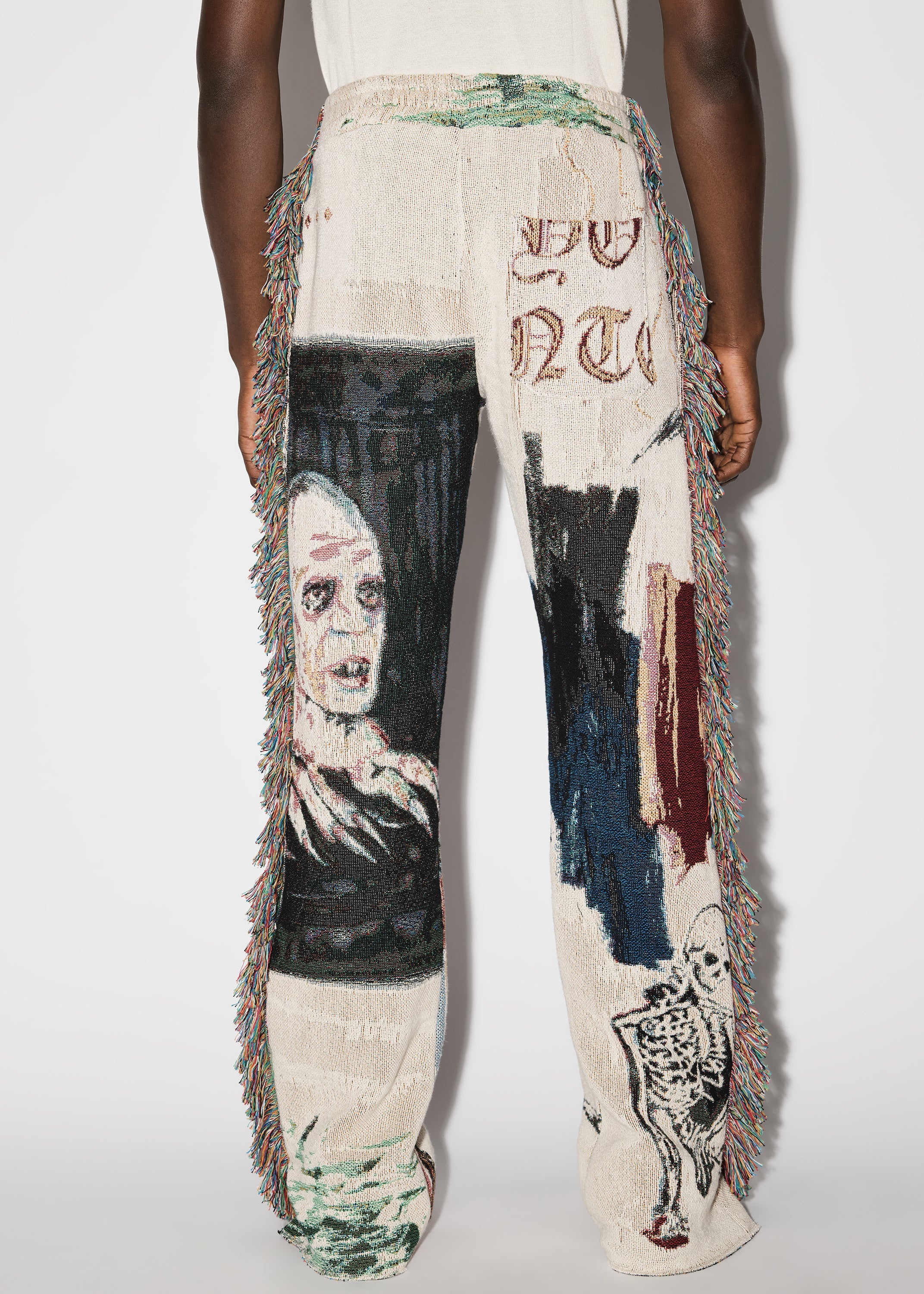 TAPESTRY BLOOD 38 FLARE PANTS - 4