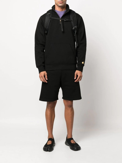 Carhartt embroidered-logo track shorts outlook