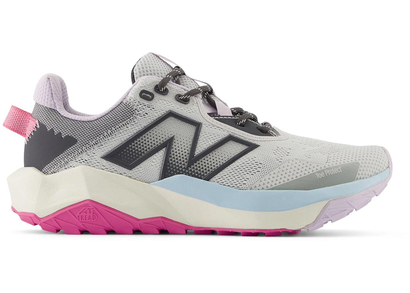New Balance DynaSoft Nitrel v6 Grey Matter Magnet Real Pink (Women's) - 1