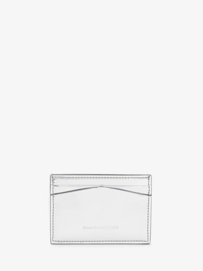 Women's Skull Card Holder in Silver 3