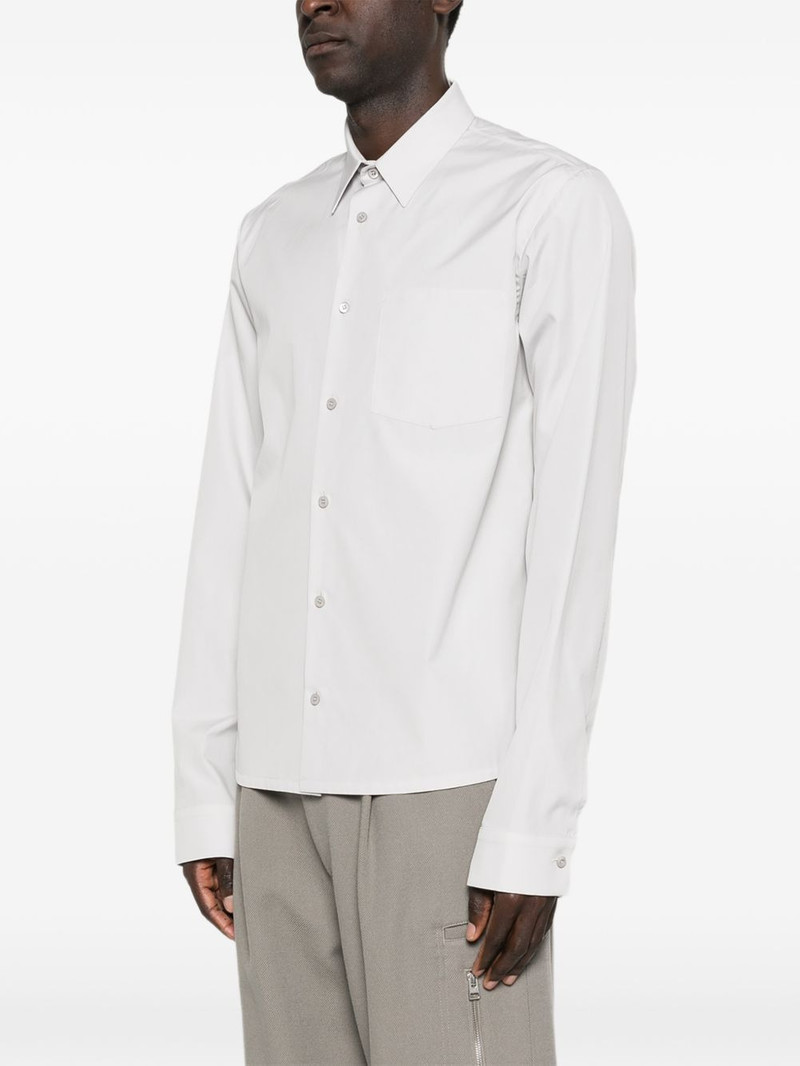 button-fastening pocket shirt 3