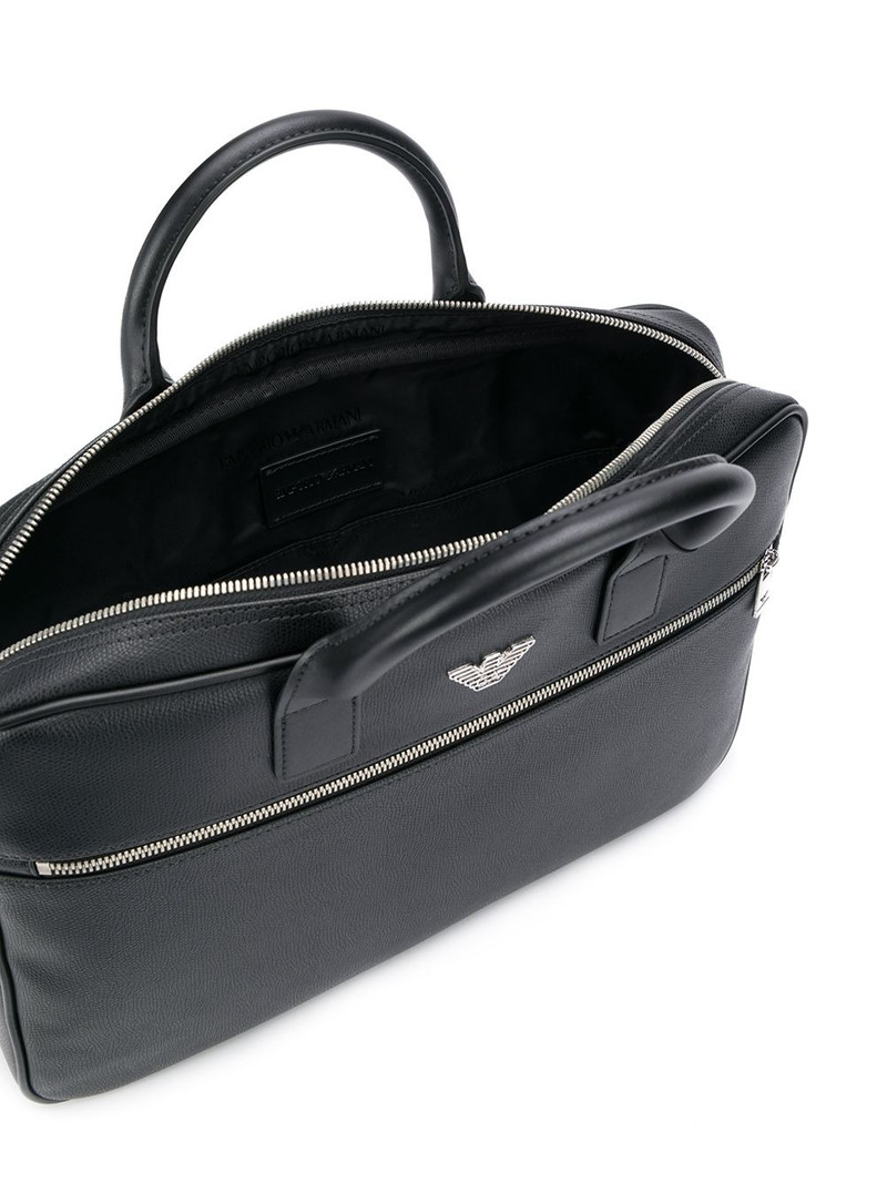 small logo plaque briefcase 5