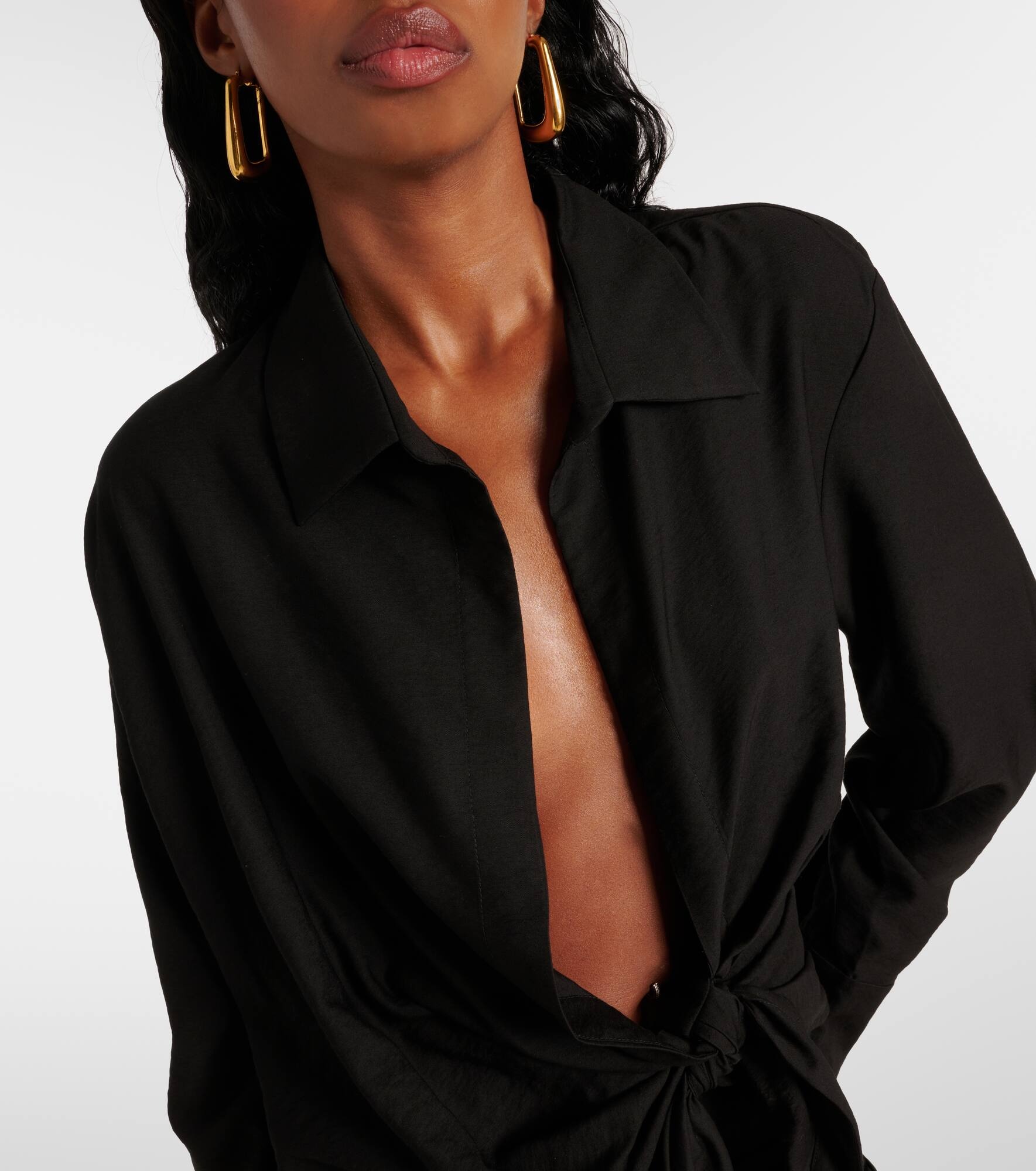 La Chemise Bahia tie-detail top - 4