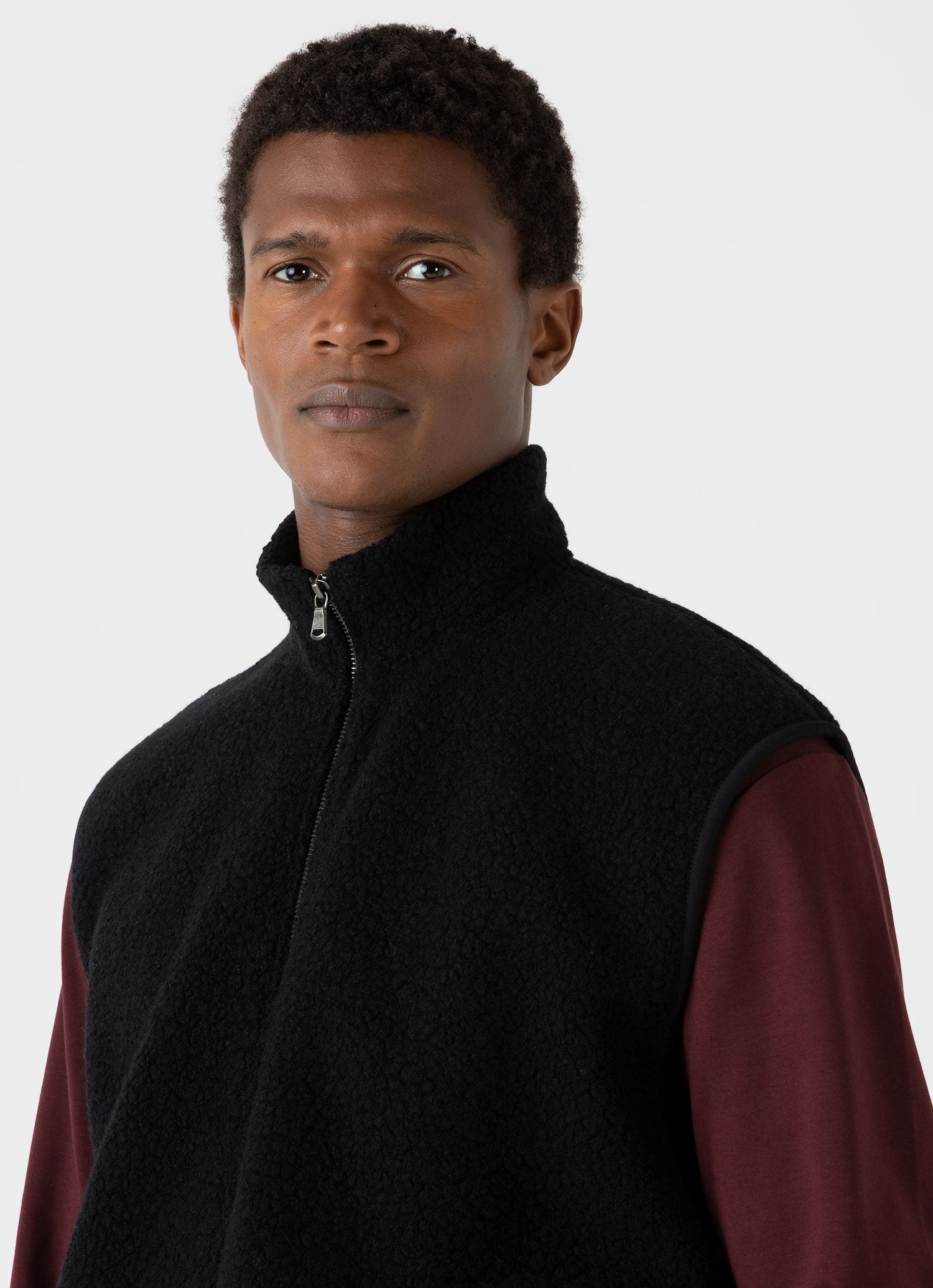 Wool Fleece Vest - 5