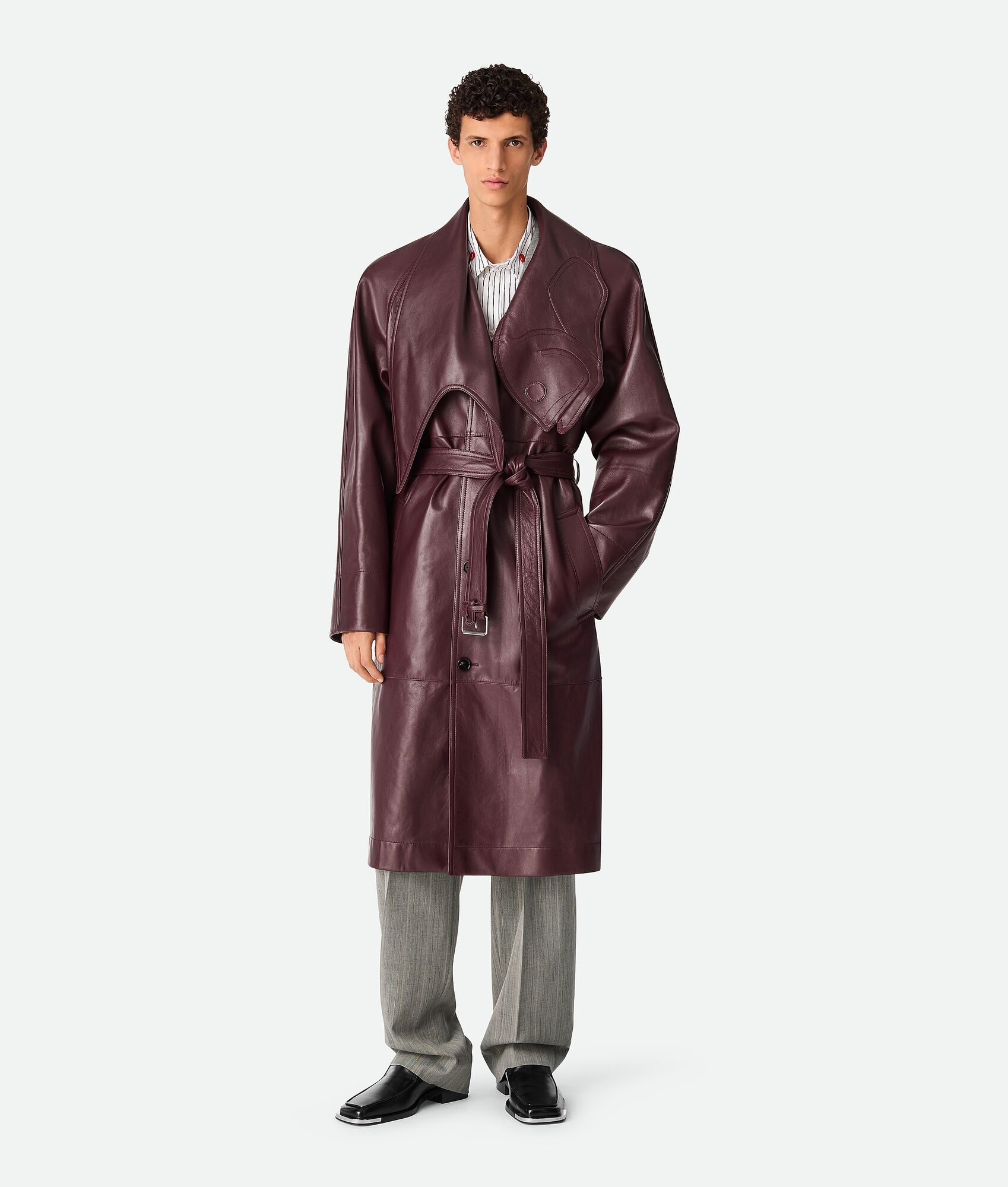 Leather Coat - 1
