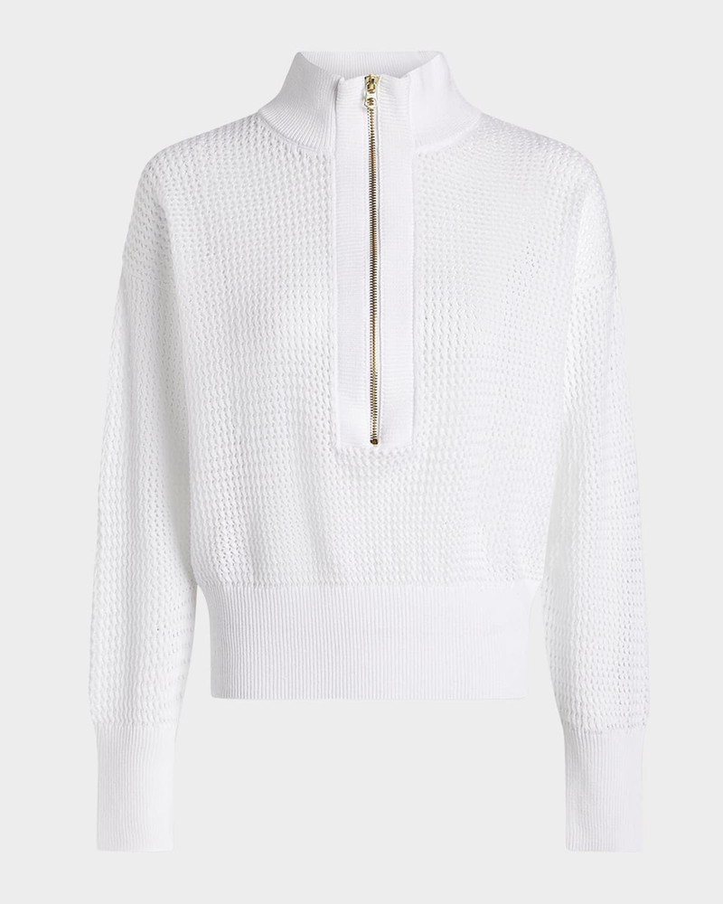 Aurora Half-Zip Knit Sweater - 1