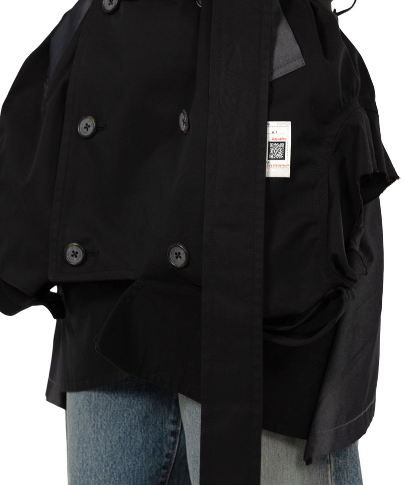 Reversed Front Trench Coat 19