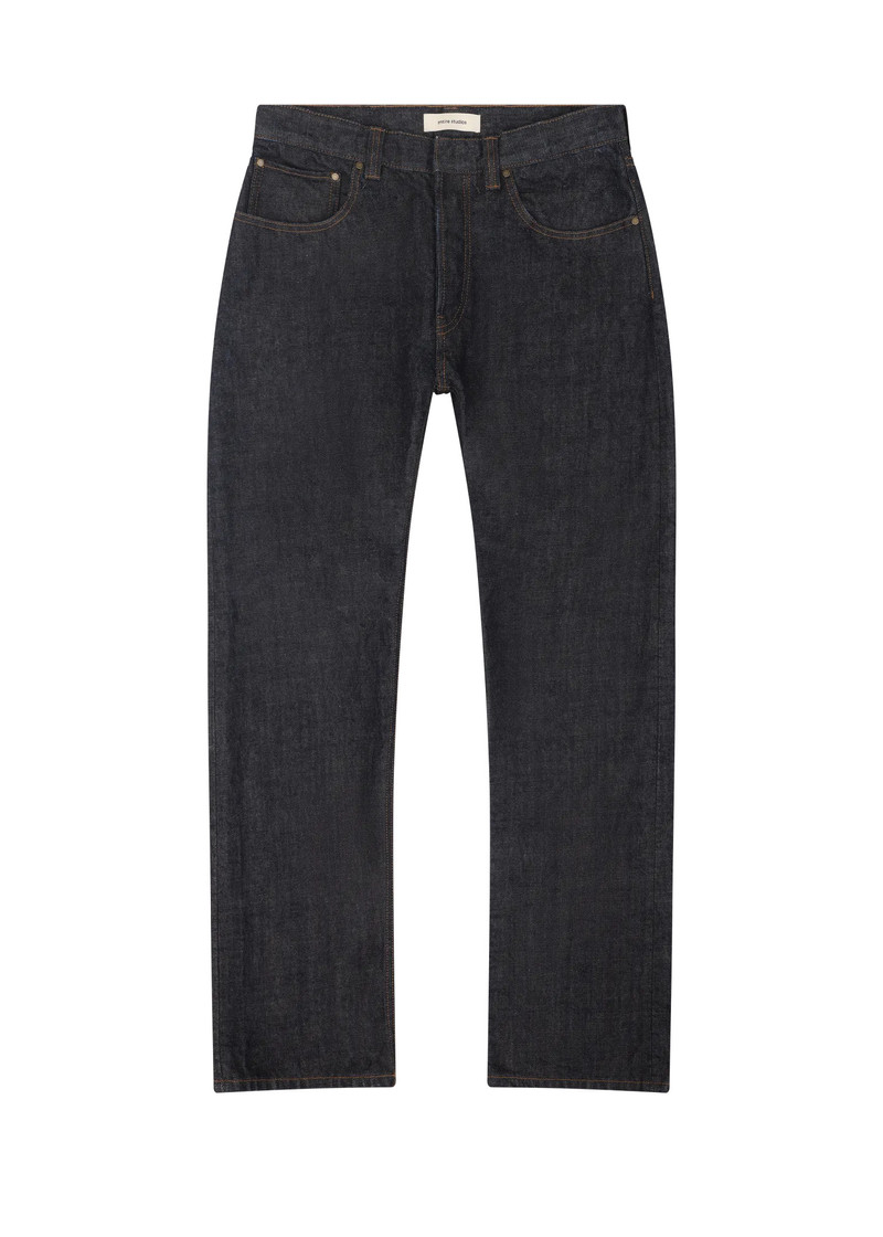 SLEM JEANS RAW INDIGO 1