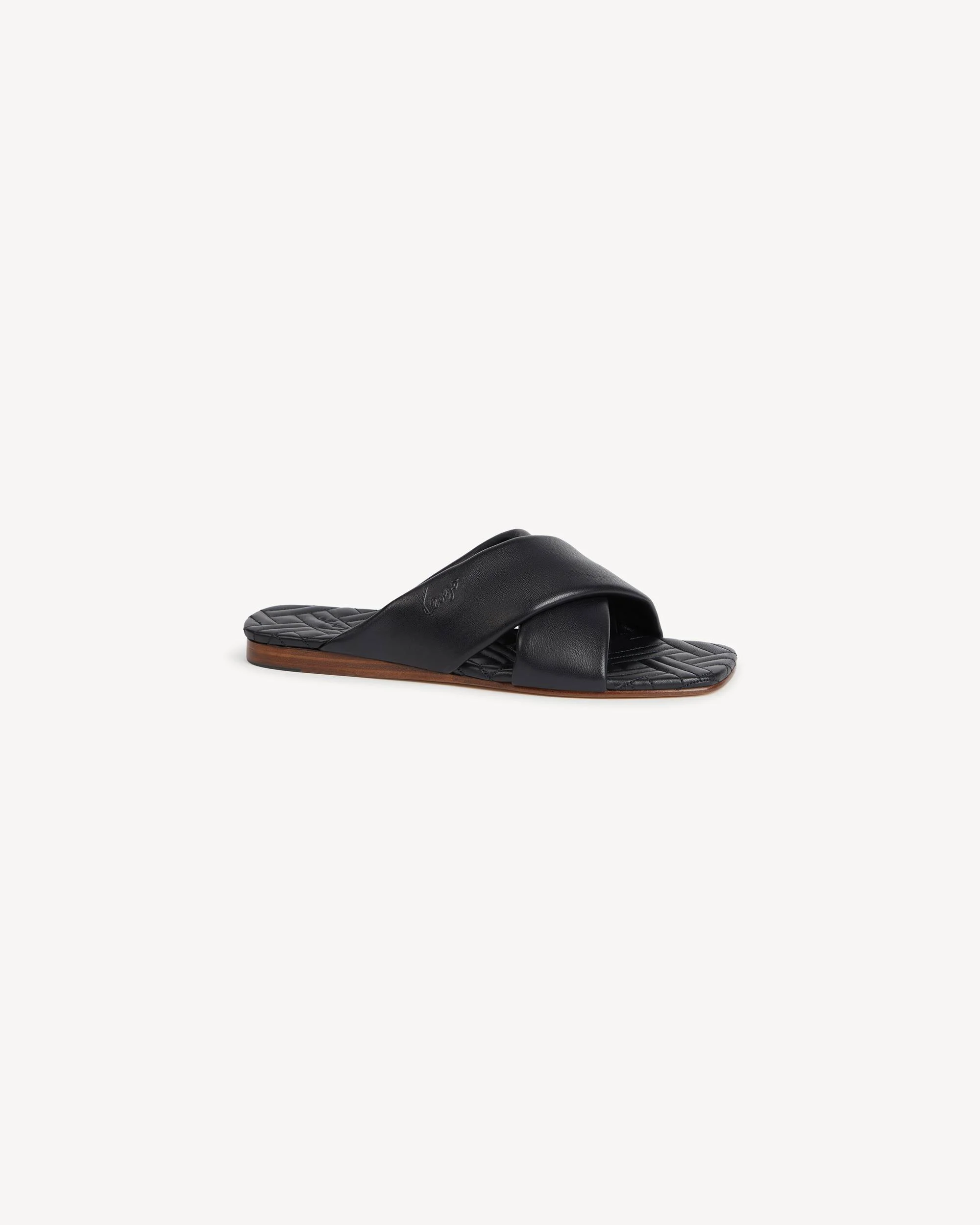 'KENZONATSU' sandals in leather - 1
